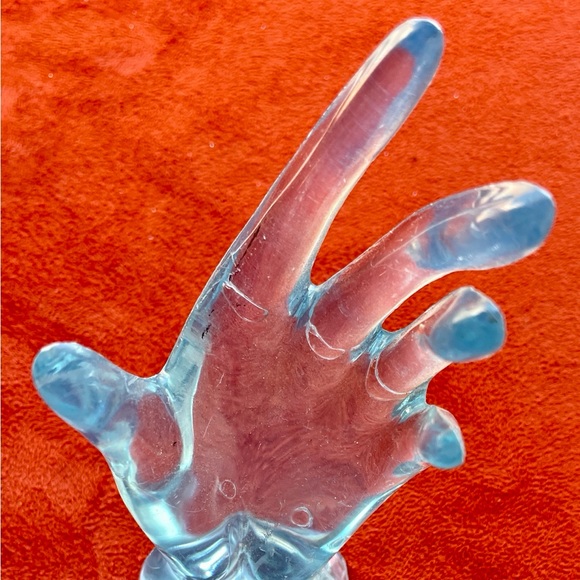 Clear Seafoam HAND MANNEQUIN Jewelry Display - Picture 4 of 10